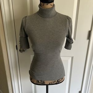 Grey turtleneck